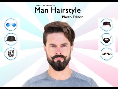 HairArt Beard Style Man Mustache Photo Editor Video