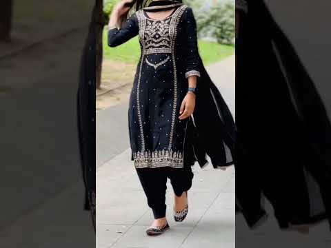 Party wear suits #punjabisong Lachi wargi naar #song beautiful suits