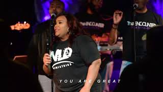 Natasha Daniels- You Are Great (Live Lyric Video)