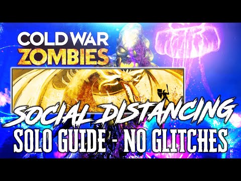 *LEGIT* SOCIAL DISTANCING Dark Ops GUIDE (Round 20 WITHOUT Getting HIT) BLACK OPS COLD WAR ZOMBIES