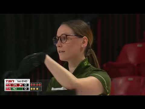 2020 Scotties Tournament of Hearts - Homan (ON) vs. McCarville (NO) - Draw 16