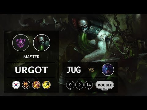 Urgot Jungle vs Rek'Sai - KR Master Patch 9.7