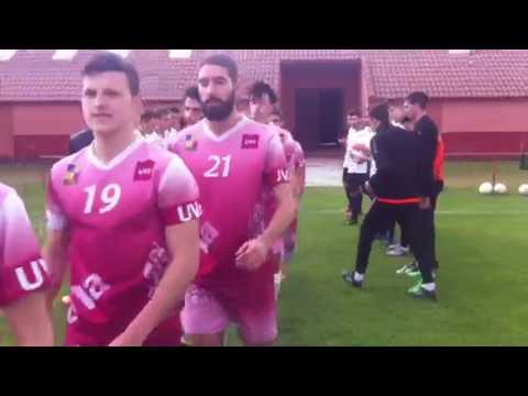 UVa CD Parquesol 07-05-2016 Tunel por ganar la liga