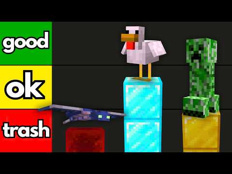I Ranked EVERY Minecraft Mob