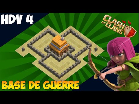 HDV 4 GDC 2020 | BASE DE GUERRE | Clash of Clans