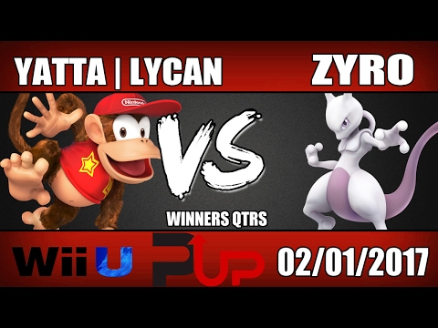 Yatta | Lycan (Diddy Kong) vs Zyro (Mewtwo) - Wii U Winners Quarters - SOS