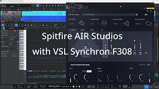 Video thumbnail for Spitfire AIR Studios Reverb with VSL Synchron F308 by Incheol Kim