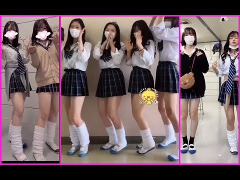 【制服】Japanese kawaii TikTok #Sum4【ミニスカJK集】