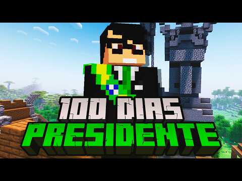 SOBREVIVI 100 DIAS SENDO PRESIDENTE NO MINECRAFT - O FILME