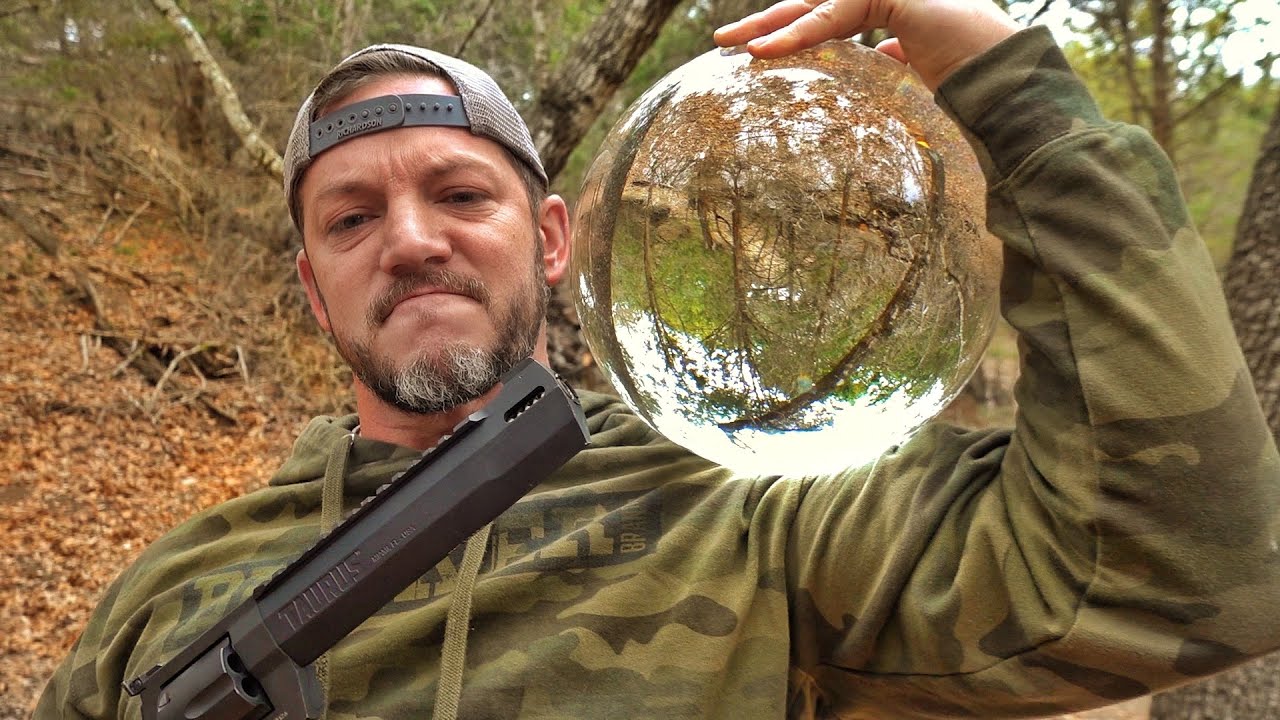 Can a Solid Glass Ball Stop a 50cal???