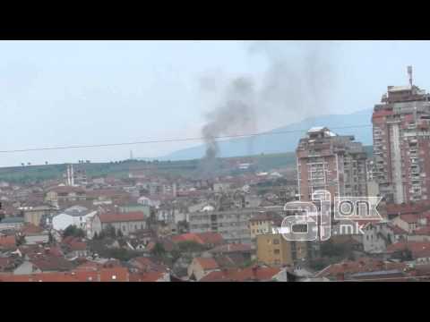 Куманово е блокиран, ранени са полицаи 