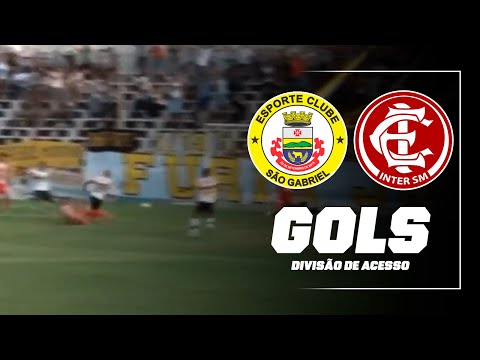 São Gabriel 3x0 Inter-SM | Divisão de Acesso 2015