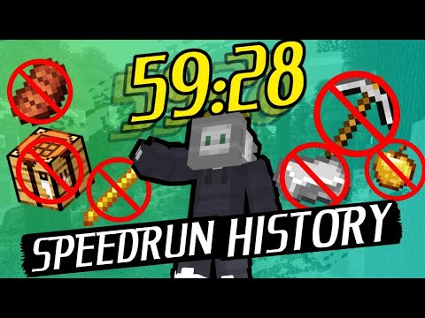 The Minecraft Minimum Advancements Record is INSANE