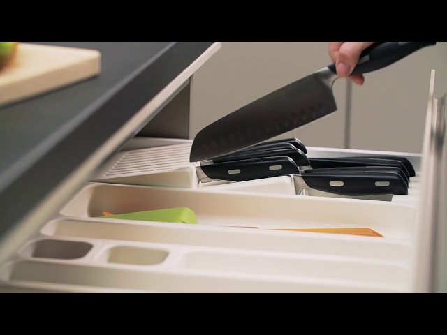 Video teaser for Knife tray FlexiSPACE 370 x 148 mm, for 9 knives