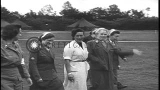 The United States Army enters St. Lo, France and hunt for snipers during World Wa...HD Stock Footage