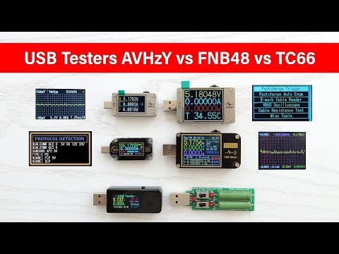 Best USB-C & USB-A Testers in 2023 – AVHzY CT-3, NB48, TC66, U96P Quick Review