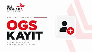 MTKB ORTAK GİRİŞ SİSTEMİNE NASIL KAYIT OLUNUR? (OGS KAYIT)