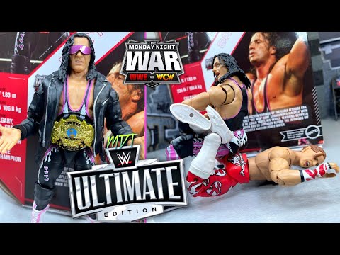 WWE ULTIMATE EDITION BRET HART MONDAY NIGHT WARS FIGURE REVIEW!