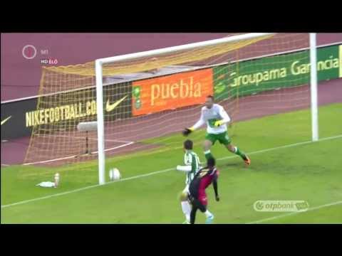 Daud Ayub gólja a Ferencváros TC - Budapest Honvéd mérkőzésen