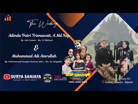 LIVE PERNIKAHAN ADINDA & MUHAMMAD - PUTRI KRISTIYA FEAT NEW LARASATI MUSIC - SURYA SANJAYA