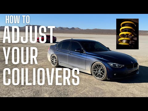 DO THIS to Adjust your Coilovers | ST XA Coilovers BMW F30 340i