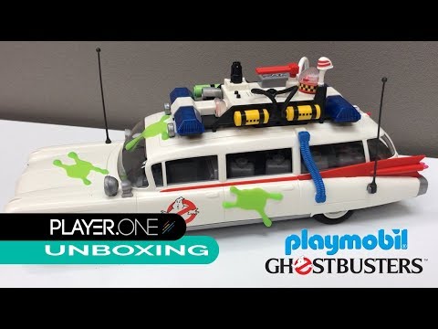Player.One Unboxes Playmobil Ghostbusters Ecto-1 Playset 9220