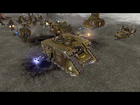 Dark Eagles vs Dark Eldar - Bloodline Mod - Warhammer 40K Dawn Of War Soulstorm