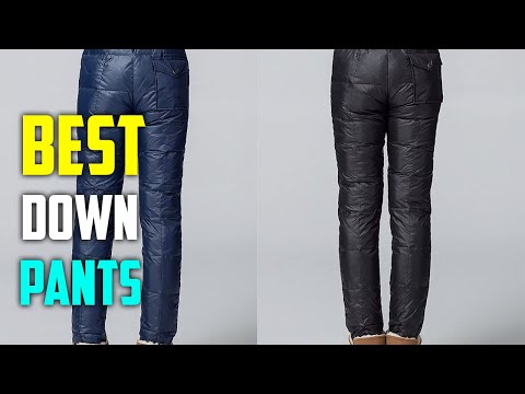Best Down Pants Reviews [TOP 5 PICKS]