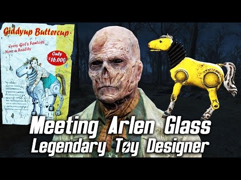 Fallout 4 - Meeting Arlen Glass, Legendary Pre-War Toy Designer Video