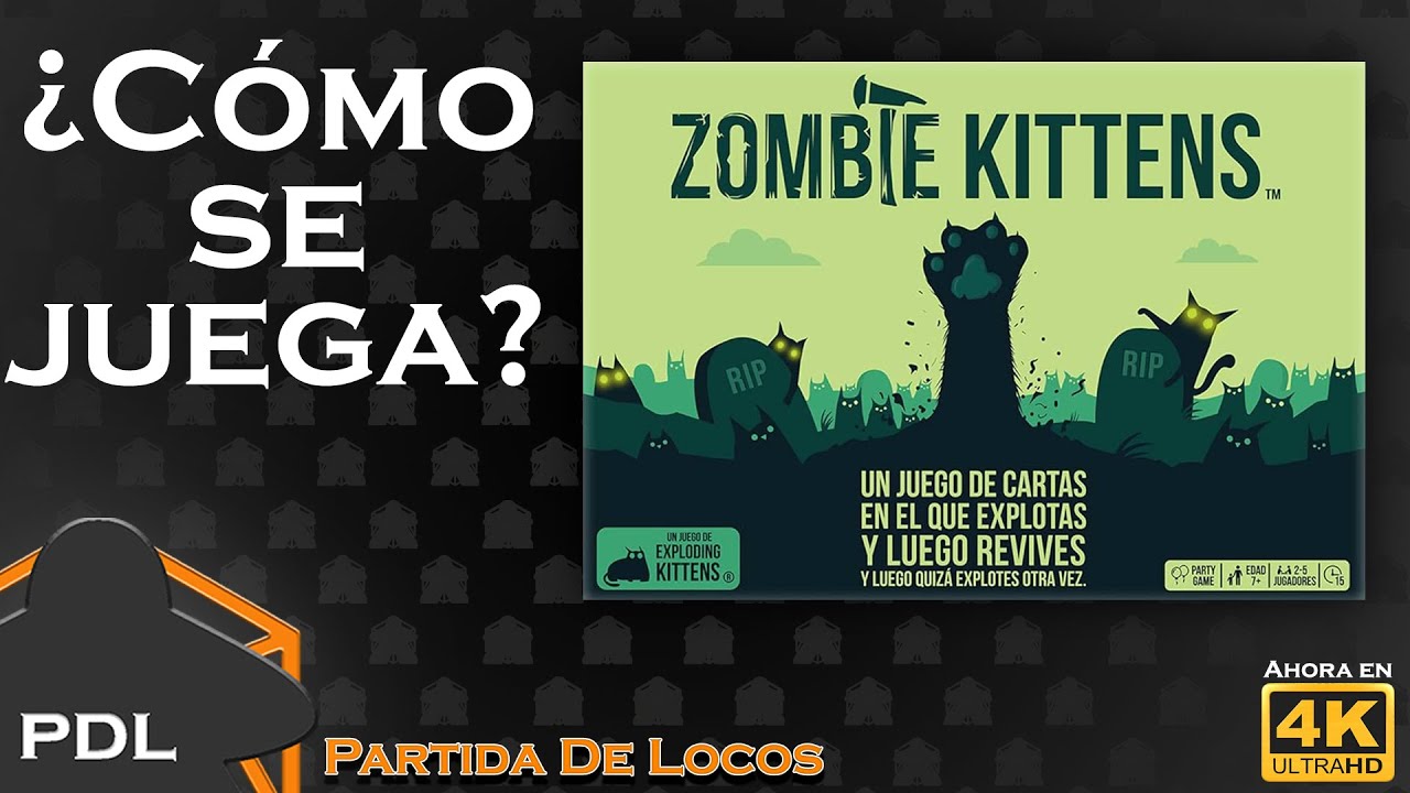 Zombie Kittens ¿cómo se juega? | Exploding Kittens | TopToys | Tutorial | Partida de Locos