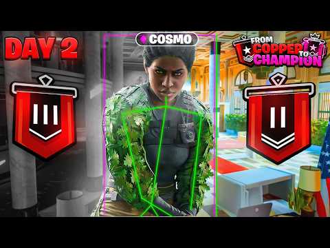 Day 2 – Rainbow Six Siege Ranked Cheating (Unranked to CHAMPION)