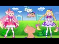Shin Chan And Wonderful Precure Transform Fight