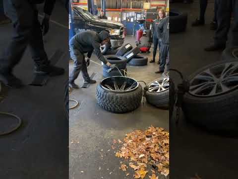 How to bead a 35/13.50/26 on a 26x14 #shorts #bead #26x14 #35 #mudtires