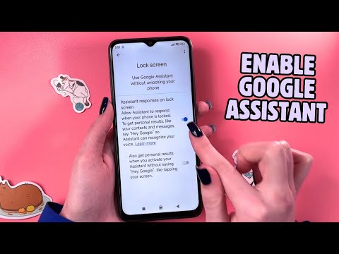 How to Enable Google Assistant on Xiaomi Redmi 10 Lock Screen