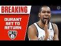 Kevin Durant expected to return from injury, join Nets against Heat | CBS Sports HQ