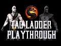 Mortal Kombat 9 Quan Chi Noob Saibot Tag Ladder Expert No Matches Rounds Lost Commentary