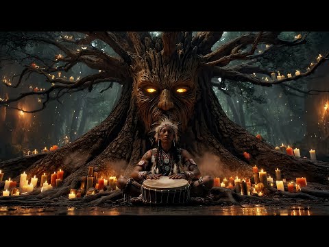 🌳FEEL Spirit of the Sacred Tree Portal – 432Hz Shamanic Drum Trance Healing Ritual