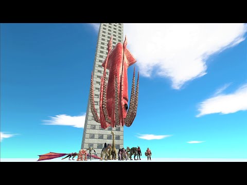 New unit colossal squid vs. existing unit. Update added! - Animal Revolt Battle Simulator