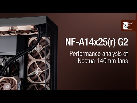 NF-A14x25(r) G2 performance analysis: A game-changer for heatsinks, radiators and case cooling