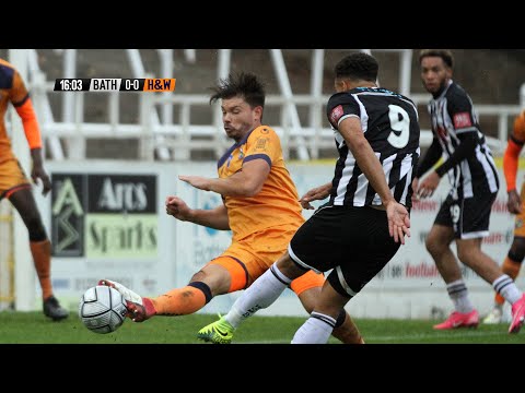 HIGHLIGHTS | Bath City v Havant & Waterlooville | FA Cup 4QR 24/10/20