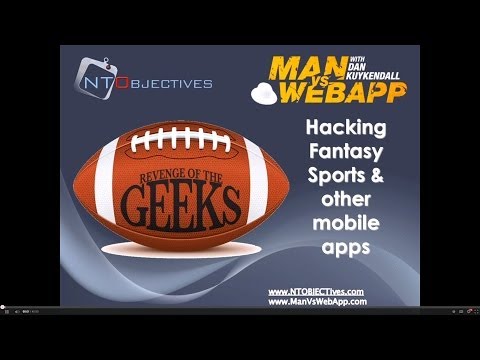 Revenge of the Geeks: Hacking Fantasy Sports Sites - Dan Kuykendall