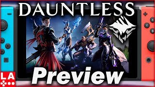 Dauntless Nintendo Switch Gameplay Preview