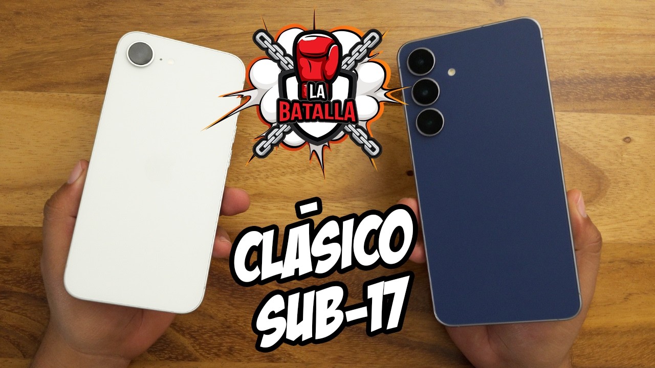 iPhone 16e vs Galaxy S25 FE | La Batalla
