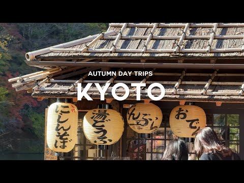 Day trips from Kyoto | autumn season 🍂 | mt hiei, kameoka & arashiyama | JAPAN TRAVEL VLOG