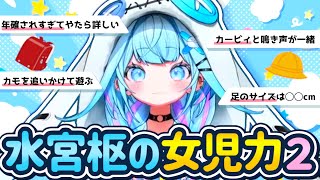 【まとめ】リスナーやホロメンたちに可愛がられるすうちゃんの女児力エピソードまとめ２【水宮枢 / ホロライブ / Vtuber / 切り抜き】