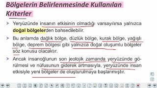 Eğitim Vadisi 9.Sınıf Coğrafya 22.Föy Bölge Kavramı ve Türleri 1 Konu Anlatım Videoları