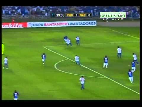 Cruzeiro 3 x 1 Nacional-URU jogo de ida das Oitavas de Final da Libertadores 2010 - Jogo Completo