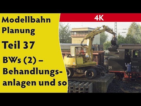 4K – Modellbahn: Planung Teil 37: BWs (2) – Behandlungsanlagen (mit Gleisplänen)