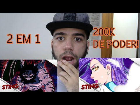 REACT - 2 EM 1 - RAP DO CHANDLER E RAP DO RYUDOSHEL (Sting)
