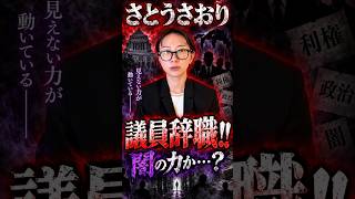 さとうさおり都議まさかの辞職。理由は一体？#さとうさおり #都議会 #政治